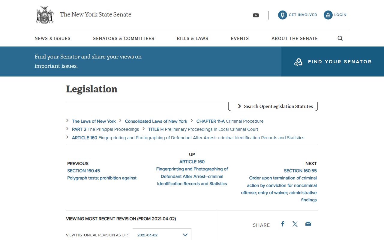 Suffolk County criminal arrest records sealing statute page