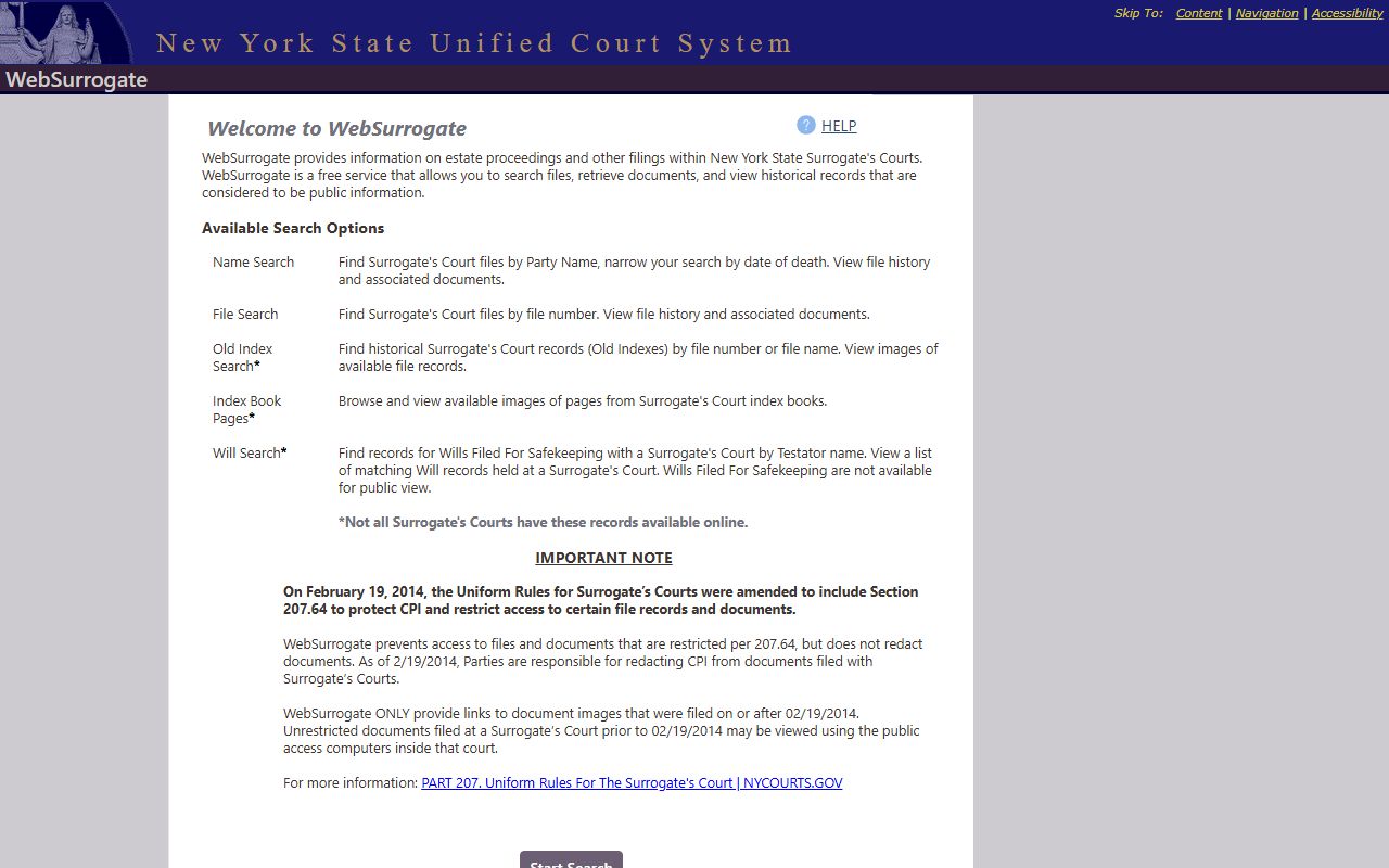 WebSurrogate Suffolk County estate court records search